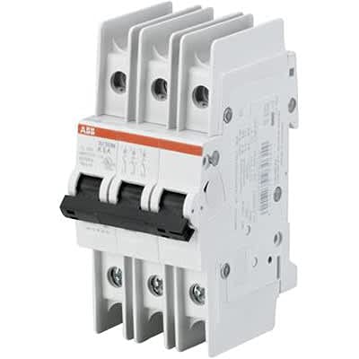 Miniature Circuit Breaker; Trip Curve C; 6 Amp; 3 Pole; UL489