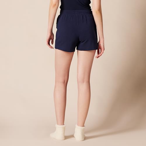 Image of Amazon Essentials Women's Lightweight Breathable Lounge Terry Pajama Shorts with Elastic Waist, Drawstring