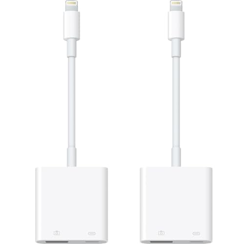 Adaptateur Lightning vers USB photo pour vider vos cartes en voyage