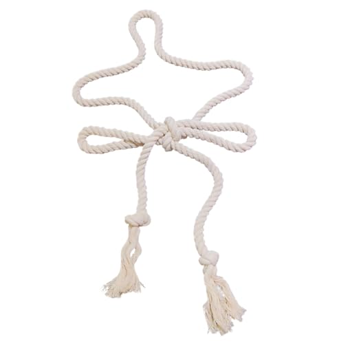 Unisex Braided Rope Belt Retro Waistband Waist Ornament for Jeans Casual Wear Cotton Linen Girdle4