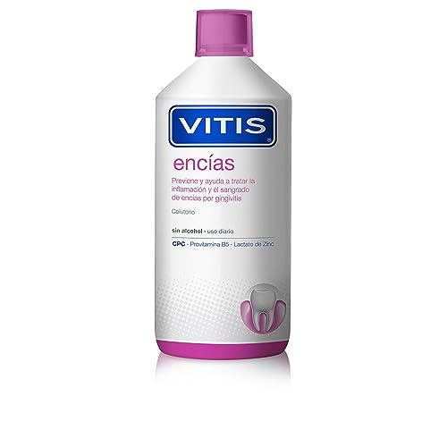 Vitis Enjuague Bucal Encia, Líquido, Antiséptico, One size, Vanilla, 1000 Mililitro