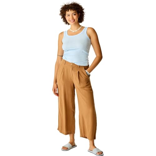 Suki Linen Pant - Women's, Rum Chambray, XS4