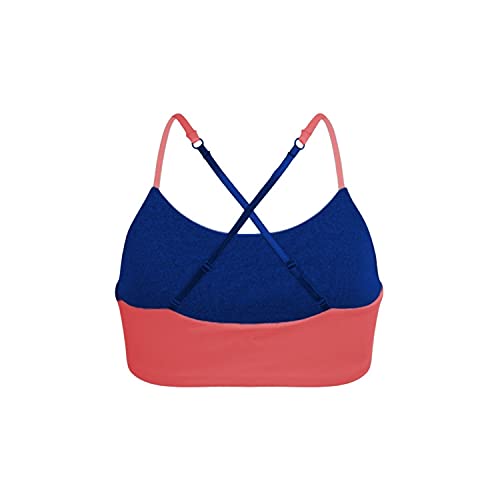 Bleum Active Bra - Comfortable Sports Training & First Bra (20, Blue-Persimmon, Numeric_20)4