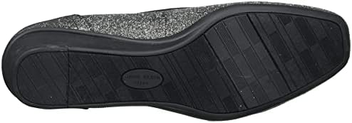 Anne Klein Sport Women's Wisher Fabric Wedge Pump, Pewter Stretch, 9 | Image 3