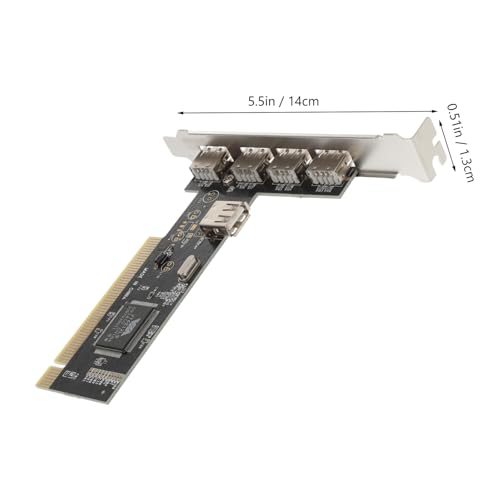 Adaptador PCIe a USB DOITOOL tarjeta de expansión de escritorio compatible con bus PCI de bits 2