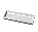 Creative Home Natural Marble All Purpose Organizer Tray, 16
