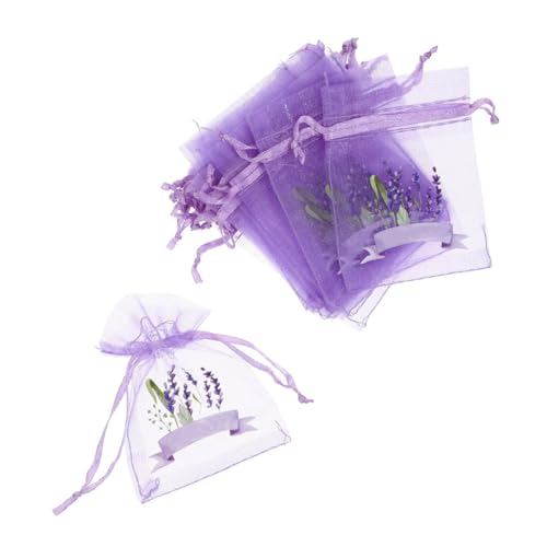 Bolsas de algodón de lavanda 20 piezas para hogar miniatura 1