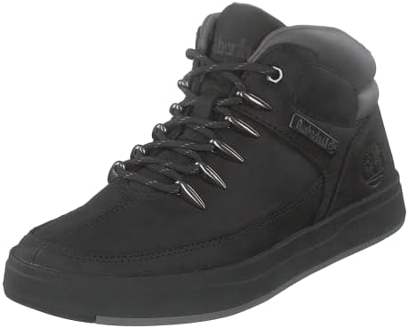 Timberland Men's Hiking Boots, Black Nubuck, 10.5 | Image 2