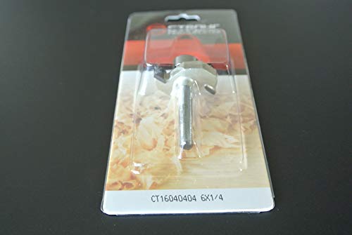 Fresa T Serrinha Debrum Com Rolamento 6mm X 1/4