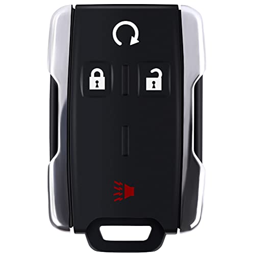 ECCPP Key Fob Shell Case for Chevy Silverado Key Fob 2014-2017 Fit for GMC Sierra 1500 2500 3500 for GMC Sierra Yukon for Chevrolet Silverado 1500 2500 3500 Keyless Entry Remote M3N-32337100 (1pcs)