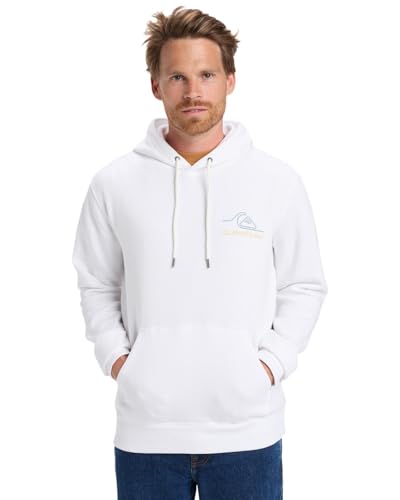 Quiksilver Light Waves   Sudadera con Capucha   Hombre   Blanco.