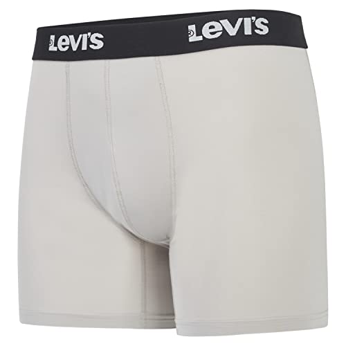 Levi's Mens Underwear Microfiber Boxer Brief for Men Ultra Soft 4 Pack4
