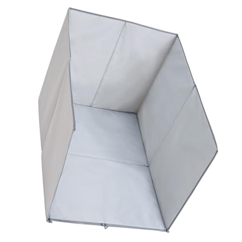 APGLSXY Protector de caja de arena portátil de PVC flexible para inquilinos y espacios reducidos, protector de arena para gatos