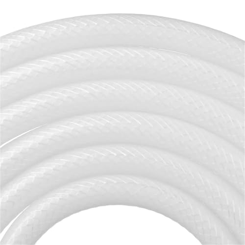 Manguera de ducha de PVC de 2 metros flexible y conector universal blanco 7