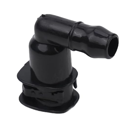 Conector lavafaros codo de alta resistencia para Skoda Octavia manguera de bomba negra 2