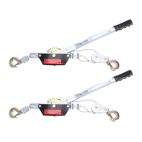 Winch manual Bnineteenteam 4400 lbs con 2 ganchos miniatura 6
