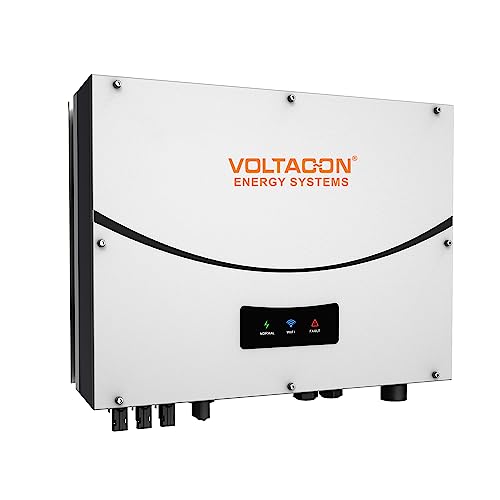 Voltacon Inversor solar trifásico atado a la rejilla de 15 kW con abrazaderas de corriente (CTs) y medidor de energía
