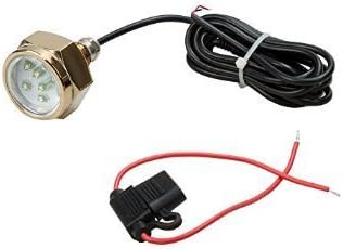 Water-proof Marine Boat Drain Plug LED Light 27w Blue Underwater Simple To Install