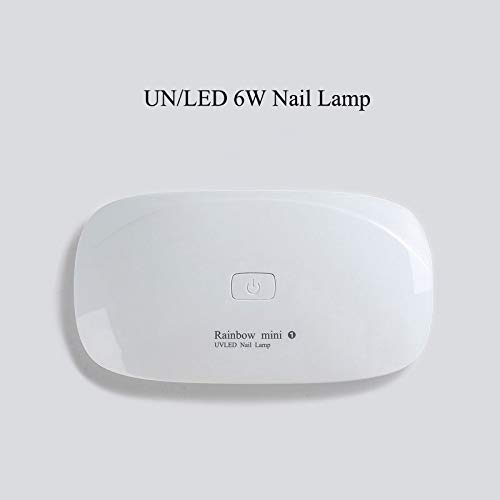 Miniatura 2 de Mini lámpara de esmalte de uñas de gel con luz UV, 0.4 fl oz, duradera y reutilizable para UVLED, semipermanente, colección de esmalte de uñas de