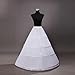 HGps8w Women's Floor Length Wedding Petticoat Long Underskirt for Formal Dress A-line Full Gown Slip Petticoat