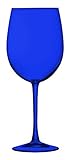 Blue Cachet White Wine Glass - Additional Colors Available - 16 oz Set of 6