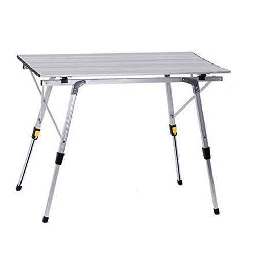 Table de camping pliante aluminium extérieur étanche longue 90cm