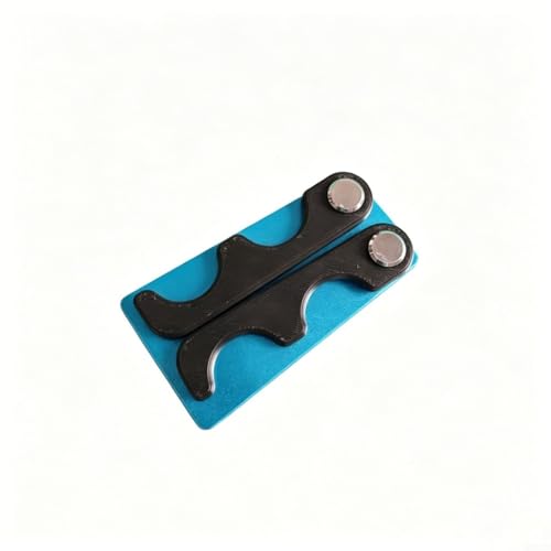 Support de queue de billard portable 4 en 1 ultra léger en aluminium bleu - 4