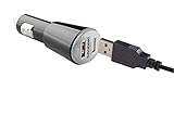 grundig automotive Auto-Stecker 12 V-Adapter für Zigarettenanzünder mit USB Paar 2 A. um lädt in Auto Ladegeräte, Tablet, MP3, etc.