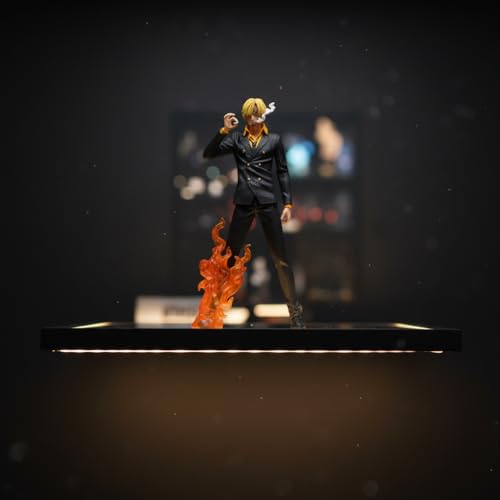 Image of Offo One Piece Sanji Diable Jambe Action Figure | Durable PVC Anime Collectible Figurine for Car Dashboard, Home Decor, Office Desk & Study Table | Premium Gift for Fans & Collectors