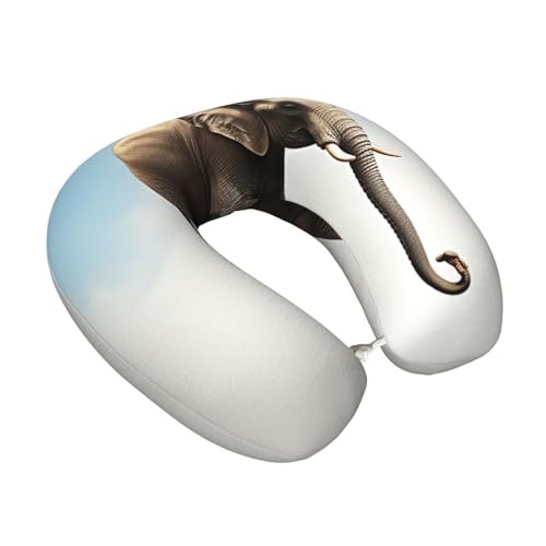 Almohada de viaje espuma viscoelástica tamaño único miniatura 2