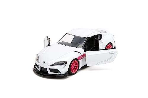 Jada Pink Slips Toyota Supra 1:32 Blanco miniatura 5