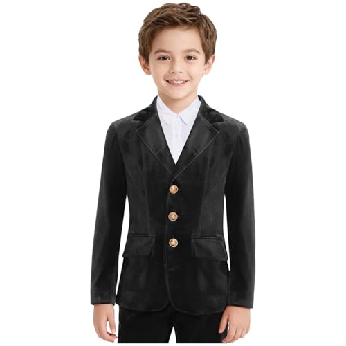 Catálogo para Comprar On-line Chaquetas de traje y americanas para Niño disponible en línea para comprar. 43 dPois Traje De Chico Y Chaqueta De Blazer Prenda Superior con Listón De Botones para Ocasiones Festivas Traje para Caballeros Infantiles para Bodas Y Fiestas Negro 5-6 Años