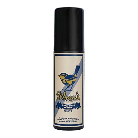 Wren’s Ultra White Classic, Intensive Whitening Lotion For Smooth Leather And Textile Shoes Bags Sneakers, Quality And Prestige Since 1889 Cover