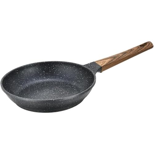 AKILER フライパン ノンスティックパン 調理器具 無煙鍋 中華鍋 家庭用パン ディープフライパン クッキングシチュー IH・ガス火対応 (28cm)