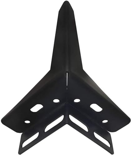 Mobili gambe, tavolo gambe Gambe di ricambio for mobili Confezione da 4 piedini for divani triangolari, piedini for armadietti, gambe for mobili in metallo, gambe for tavoli, piedini for mobili TV, pi