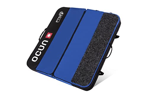 Ocun Joker Fts Azul y Negro - Crashpad compacto superligero, tamaño único, color azul oscuro