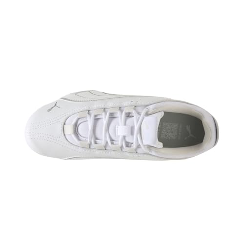 PUMA Womens Catch Soleil Lace Up Sneakers Shoes Casual - White - Size 9 M4