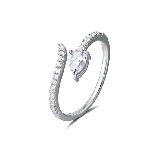 Bague serpent argent 925 Quiges, le cadeau d'anniversaire parfait pour femme