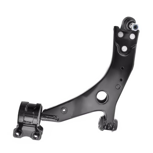 Image of Detroit Axle - 8pc Front End Kit for 08-13 Volvo C30, 06-13 C70, 06-11 V50 S40, 2 Lower Control Arms w /Ball Joint 2 Boots 4 Tie Rods 2006 2007 2008 2009 2010 2011 2012 2013 Replacement