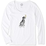 Life is Good Women's Longsleeve Smooth Tee W