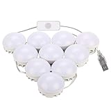 N/A YWXLight 5V 10LED Dimmable Touch Vanity Mirror