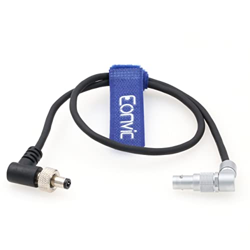 Câble CC rotatif 2 broches vers 2,1 mm pour moniteur Atomos et SmallHD