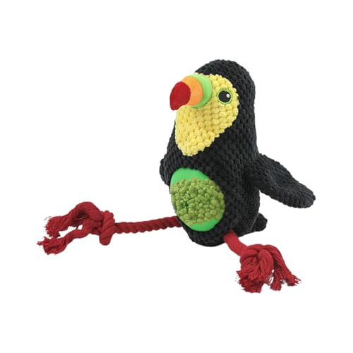 YRTUOP 犬用スクイークおもちゃ - 鳥の運動用玩具,ロープ付きからかいおもちゃ | 寝室 リビングルーム 家庭 室内 猫 子猫 犬 子犬 ペット 退屈軽減 環境豊富化