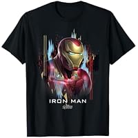 Marvel Avengers Endgame Iron Man Splatter Camiseta