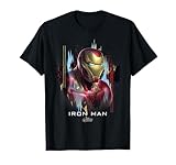 Marvel Avengers Endgame Iron Man Splatter Graphic T-Shirt