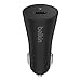 Belkin USB-C Car Charger (3 Amp / 27 Watt) with 4-Foot Detachable Charging Cable (Type-C-C)