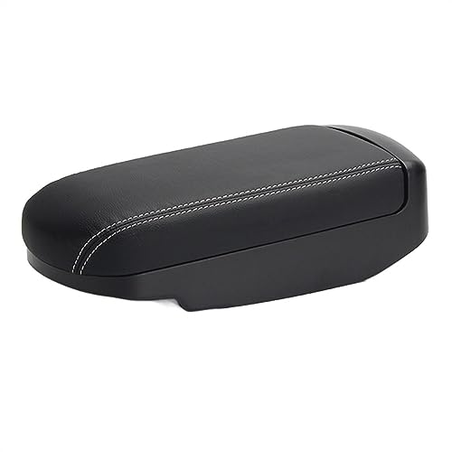 Extensor de reposabrazos para coche Reposabrazos para Hyundai para Creta 2015-2020, alargador, sin pérdidas, soporte de reequipamiento, decoración, accesorios para coche(A3 Black white line)