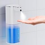 Dispensador de desinfectante de 500 ml, dispensador de Pared Que no Requiere...