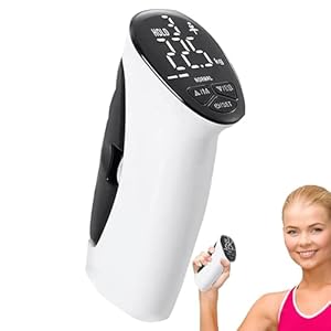 Hand Dynamometer With Led Display | Grip Strength Measurement Tool | Digital Grip Strength Tester Portable Grip Strength Meter Digital Grip Strength Monitor Hand Dynamometer for Strength Training