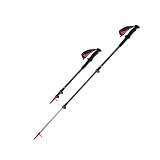 Naturehike Ultralight Adjustable Travel Trekking Hiking Poles Portable Durable Aluminum and Carbon T